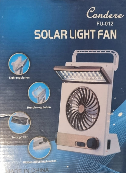 Condere Solar Light Fan