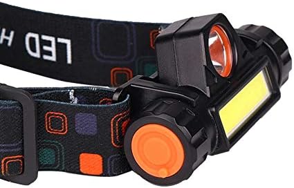 LED Headlamp Magnetic USB Rechargeable COB Headlight