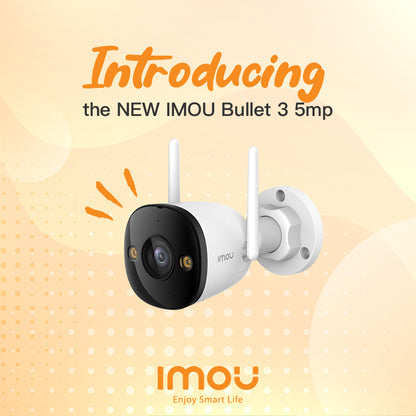 IMOU Bullet 3 5MP Wi-Fi Security Camera