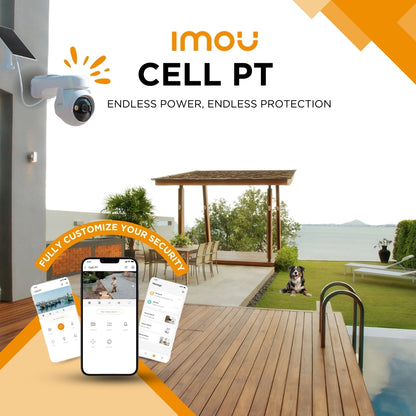 IMOU CELL PT Wi-Fi PT Battery Security Camera