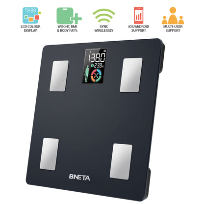 BNETA CS20M Smart Body Scale – Bluetooth Body Composition Analyzer