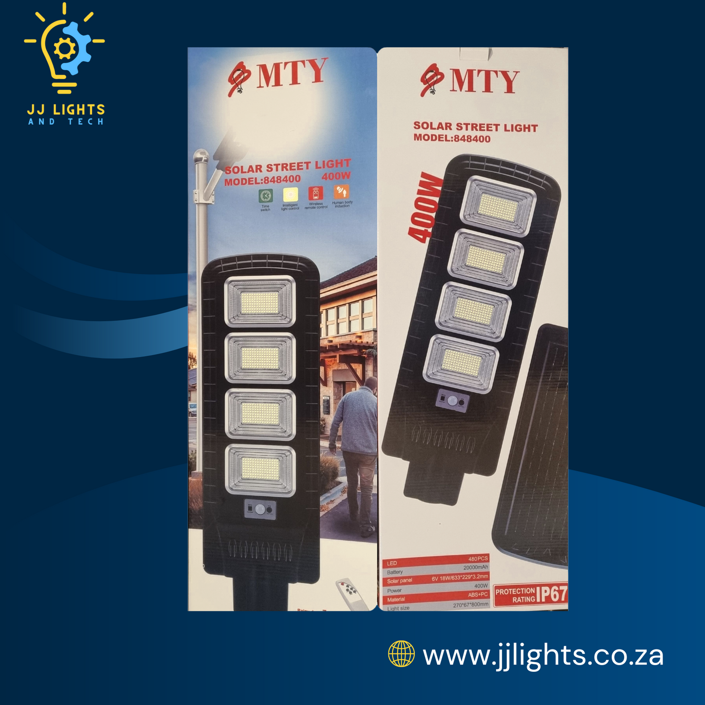 400Watt MTY Solar Street Light