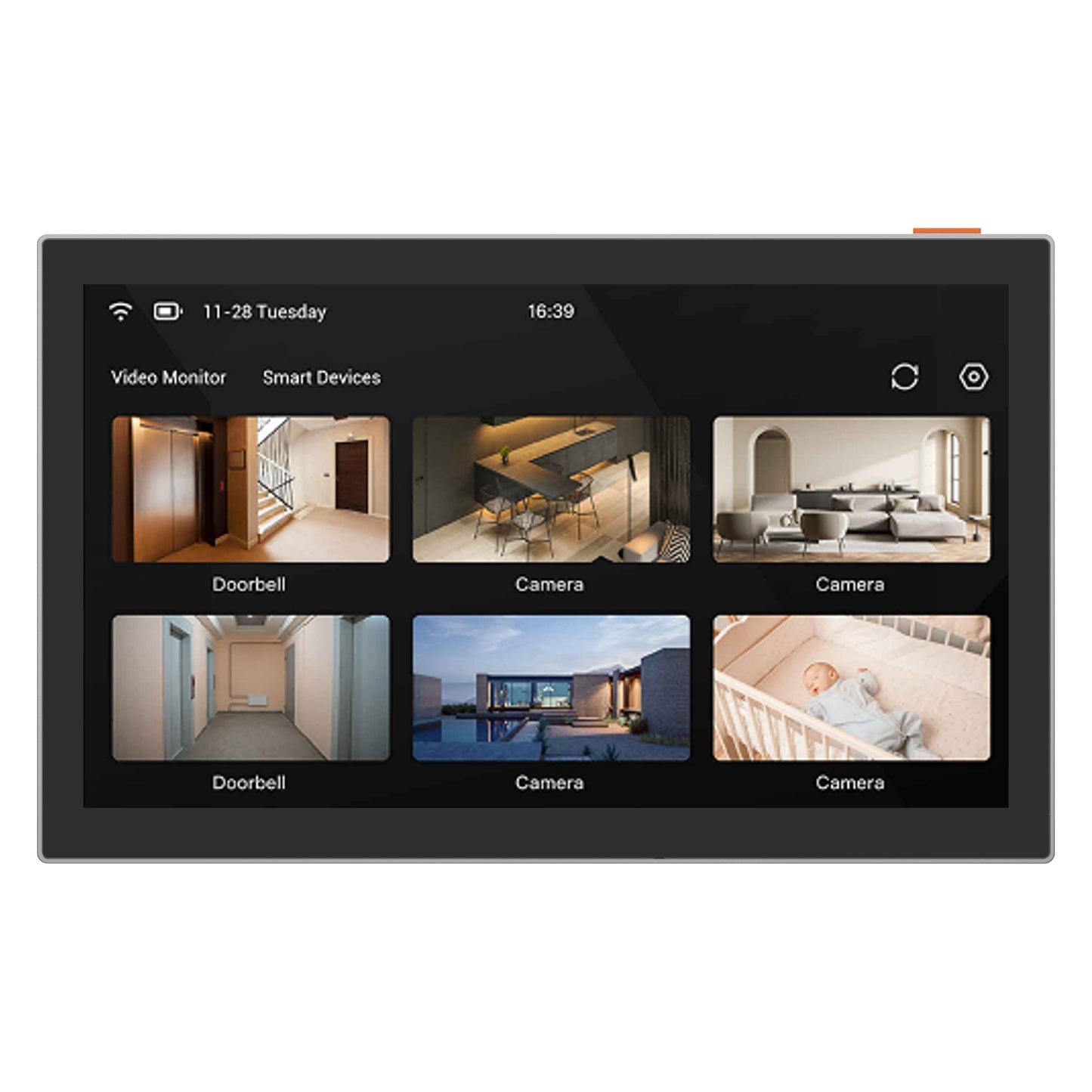 EZVIZ SD7 Smart 7-Inch IPS Touch Home Monitoring Screen