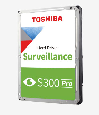 TOSHIBA S300PRO 8TB SURVEILLANCE HDD 3.5" INTERNAL