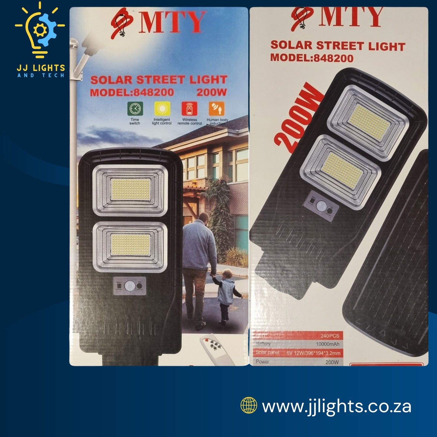 200Watt MTY Solar Street Light