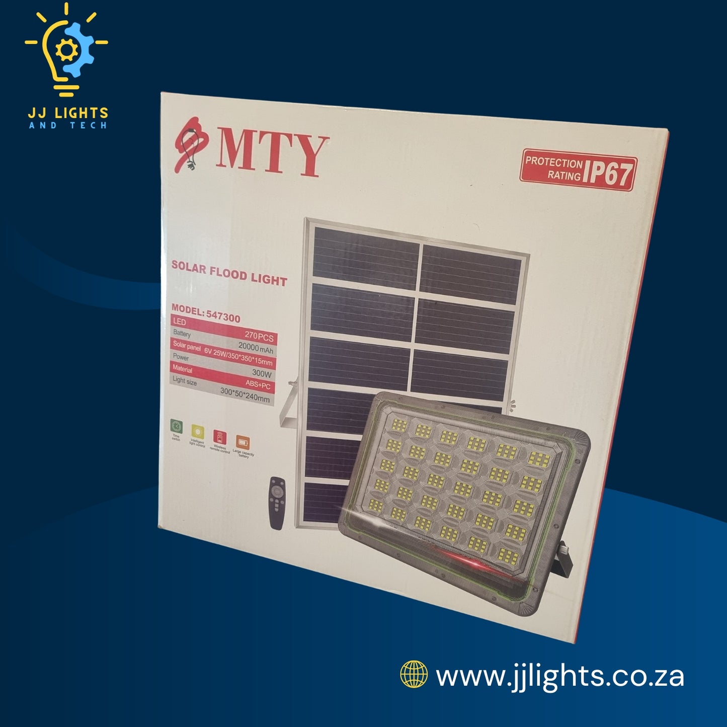 300Watt MTY Solar Flood Light