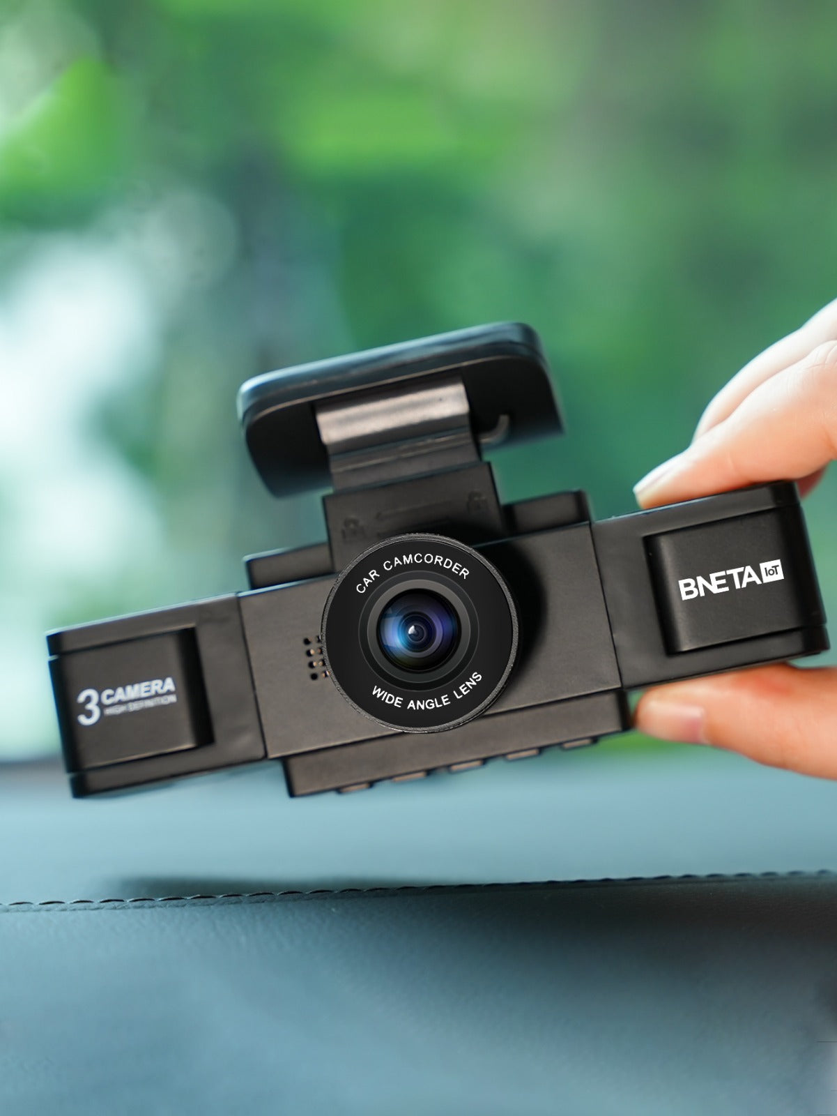 BNETA F300 2MP DashCam – 3 Channel Simultaneous recording