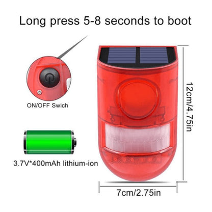 Andowl Solar ALARM Lamp