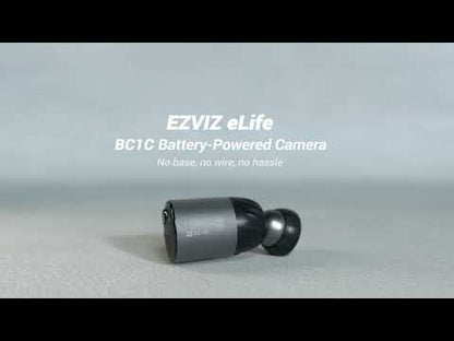 EZVIZ eLife BC1C + Solar Panel-C Bundle Kit